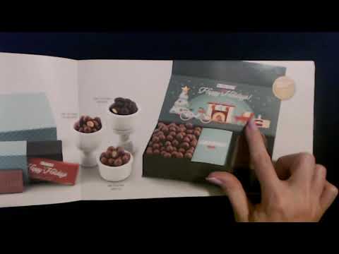 ASMR | Chocolate Catalog Show & Tell (Whisper)