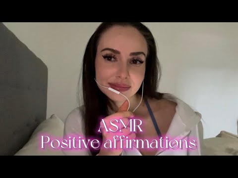 [ASMR] Close-up positive affirmations | For Anxiety & sleep 💤