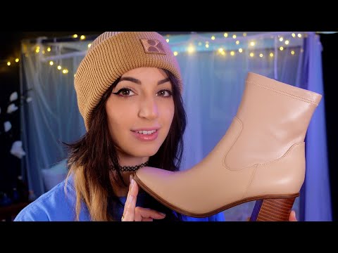 ASMR | New Shoes! 👟 Soft Spoken Rambling, Tapping, Show & Tell
