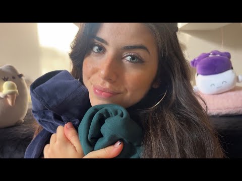 4K ASMR: TRY ON HAUL (Fabric sound, close up whispers) 🤍 OceansApart 🤍