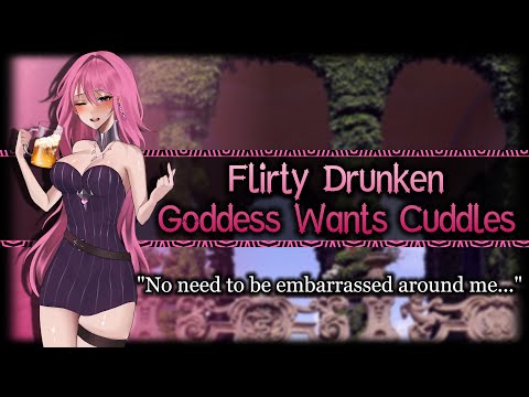 Drunken Goddess Wants Cuddles[Flirty][Needy] | ASMR Roleplay /F4A/