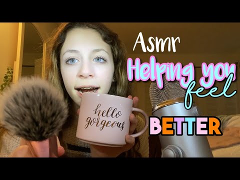 ASMR helping you feel better| personal attention