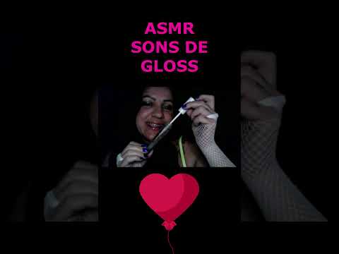 ASMR-SHORTS SONS DE GLOSS SATISFATÓRIO #asmr #rumo2k #shortsvideo