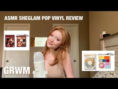 ASMR SHEGLAM GRWM + Unboxing | Pop Vinyl Record Palettes *SO CUTE*