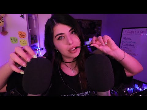 *WARNING* You Will Sleep To This ASMR Video [inaudible whispering, mic scratching, spoolie nibbling]