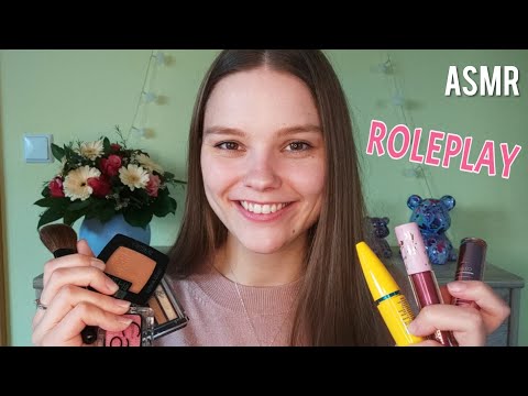 ASMR Doing Your Makeup 💜 Roleplay 💜 Personal Attention