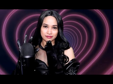 ASMR TRIGGERS in REVERSE (PVC_Leather_Gloves & Catsuit) PART 1