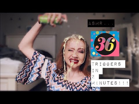 ASMR~ 30+ Triggers In 2 Minutes!