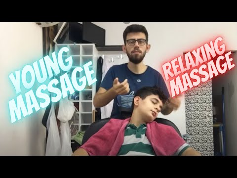 ASMR AMAZING TURKISH BARBER MASSAGE-Asmr face,head,sleep,massage