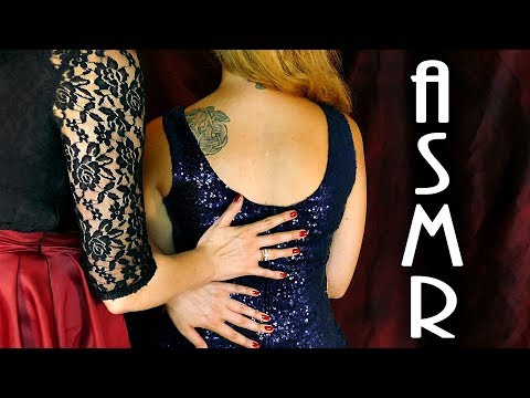 Reduce Stress NOW! Back Tracing ASMR Massage on Sequins
