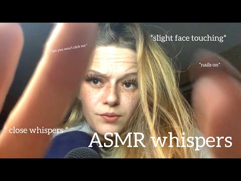 ASMR soft whispers