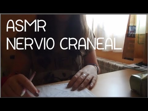Roleplay nervio craneal / Craneal nerve examination - ASMR en español, Helsusurros