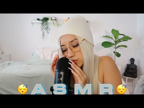 ASMR Fast, Aggressive, Deep, Slow Mic scratching, grabbing with Mouth sounds & Other triggers