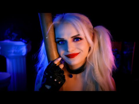 Harley Quinn Kidnaps You ♦️| You're Batman POV - ASMR ( flirty, personal attention, tickling )