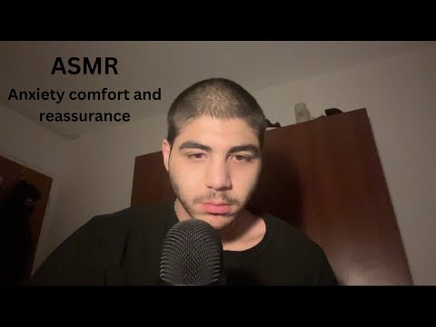 ASMR Anxiety Comfort and Reassurance + Hand Movements (whispered)