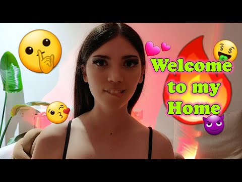 ASMR Flirty Girl Invites You To Her House For A "Party"