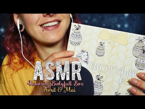 ASMR Français  ~ Unboxing BIOTYfull Box d'Avril & Mai
