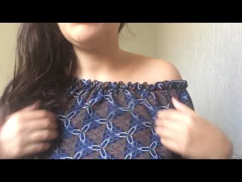 Asmr shirt and jeans scratching