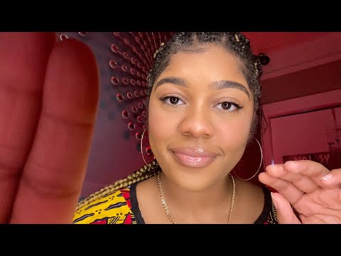 ASMR- Repeating "Are You Okay" + Touching & Tapping Your Face 🥺💞 (PERSONAL ATTENTION + MOUTH SOUNDS)