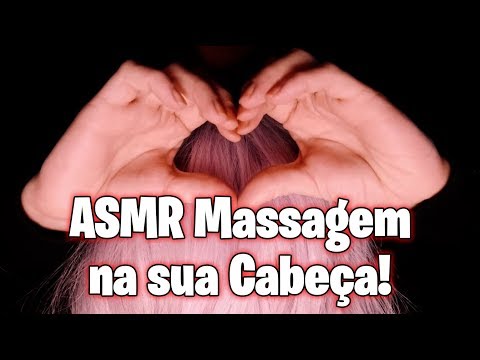 ASMR - Massagem na sua cabeça e Penteando seu Cabelo 😍