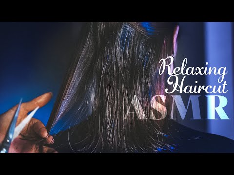 ASMR ~ Super Relaxing Haircut on a Real Person (no talking)