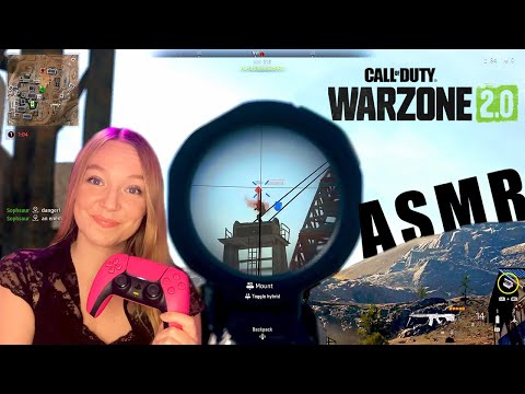 ASMR Playing Call of Duty Warzone 2.0 (Whispered Gaming)