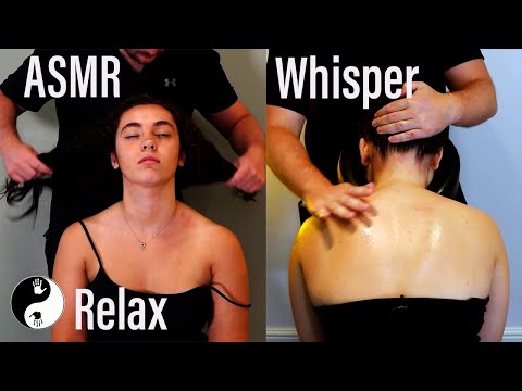 [ASMR] Whispered Head, Neck & Shoulder Massage Let me take you on a journey of Relaxation