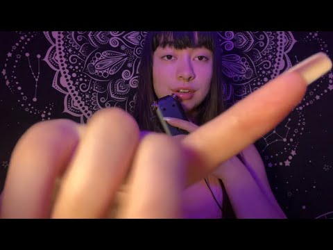 ASMR Sensitive Mouth Sounds on the Tascam + Hand Movements