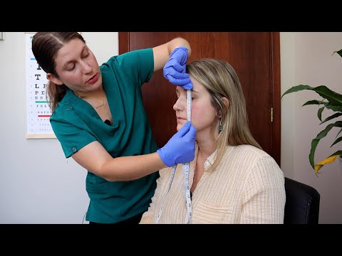 Sleep Inducing ASMR Nursing Head-to-Toe Exam at a REAL Doctor's office