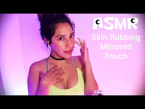 ASMR Skin Rubbing and Mirrored Touch | No Talking | Soothing
