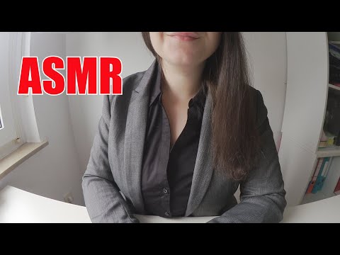 ASMR - Vorstellungsgespräch Roleplay - job interview role play - german/deutsch