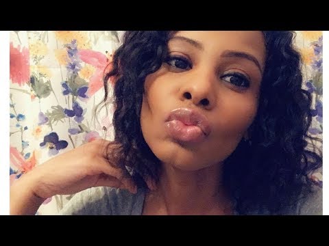 Kissing ASMR | Applying lip gloss and kisses