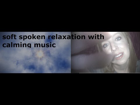 ASMR ear to ear traveling through the clouds with calming music
