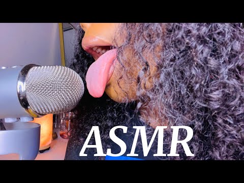 ASMR Intense Mic Licking (Mouth Sounds)