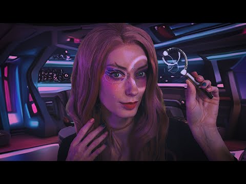 ASMR 💫 Alien Observes You 👁️👄👁️  Personal Attention, Soft Speaking, Inaudible whispers