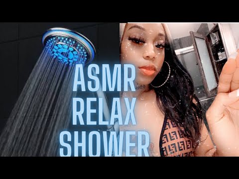 ASMR | Taking a Relaxing Shower - Bathroom SPA VIBES