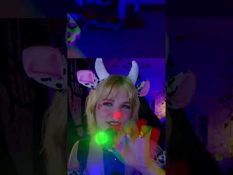 Cozy Cow & Trippy Tingles #cowcosplay #asmr #asmrsounds #tingles #relaxing