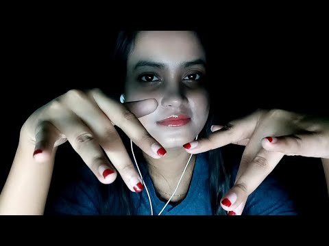 ASMR ~ Finger Fluttering, Nail Tapping, Rubbing & Whispering Sounds