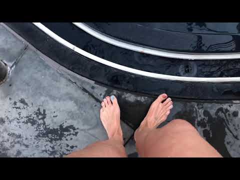 ASMR feet spa water bubbles relaxing