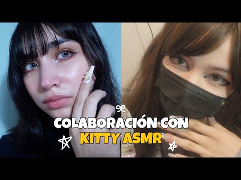 asmr español ♡ colaboración con @KittyASMR1| Mouth sounds + visual
