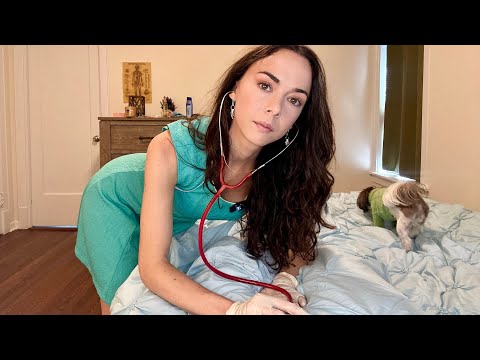 ASMR Most Detailed Bedside Medical Exam | Head to Toe Tingly [POV] Role Play for Relaxation + Sleep