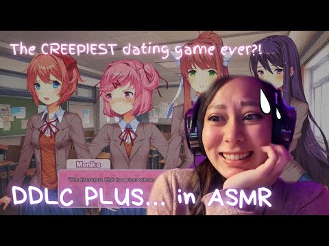 ASMR Let's Play Doki Doki Literature Club PLUS! ♡ Ep. 1 | Whispered Gameplay