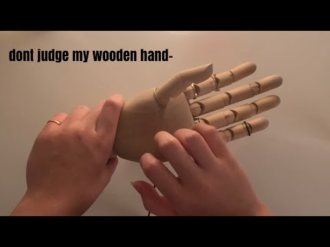 ASMR for sleep | calming wood tapping and scratching ( no talking )