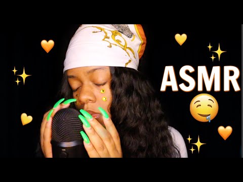 ASMR - ECHOED INTENSELY RELAXING MOUTH SOUNDS 🧡🤤✨ (SO TINGLY!)