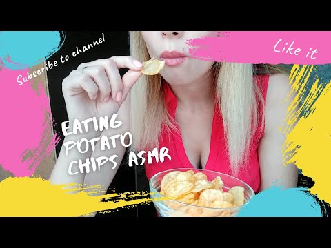 Eating Potato chips ASMR (No talking)