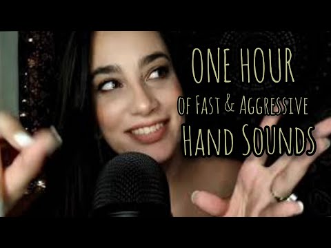 ASMR | ONE HOUR of Fast & Aggressive Hand Sounds 🙌