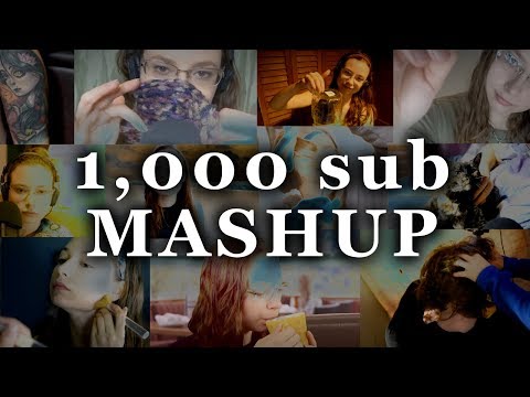 ASMR Whispered 1,000 Sub Celebration! (Reacting to My Videos)