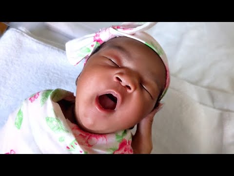 ASMR (Real) Baby's first hair wash to sleep (No Talking)