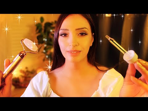 ASMR Spa Facial | Relaxing Pampering for Sleep | Sleepy Spa Roleplay | Ear to Ear Whispers