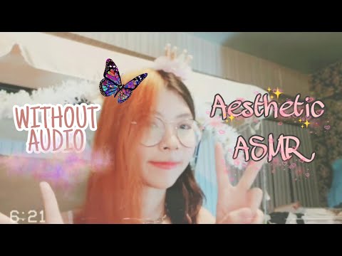 ASMR Aesthetic WITHOUT MUSIC|Tapping,Scratching,Water Sounds | asmrไทย